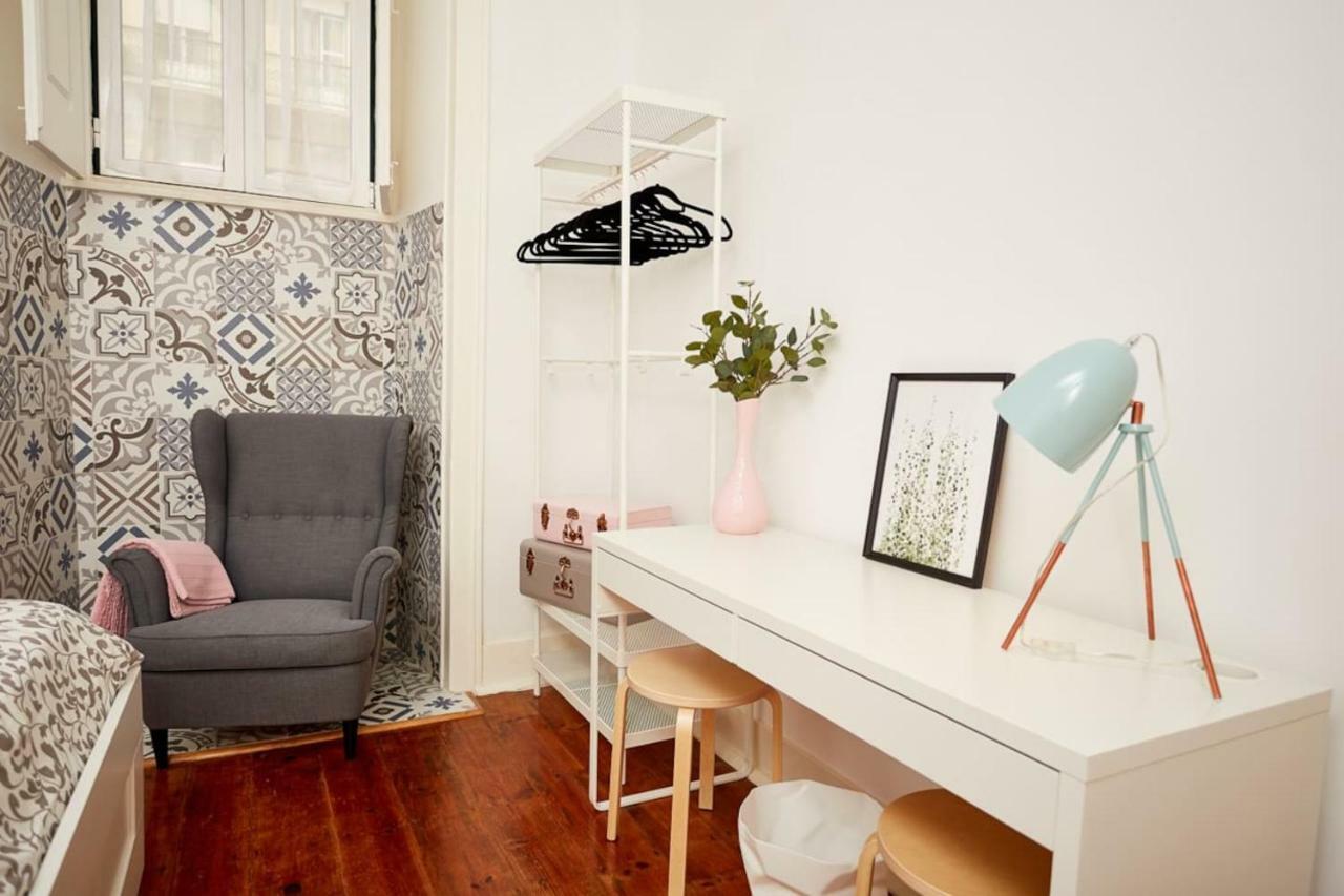 Charming One Bedroom Flat Lissabon Exterior foto